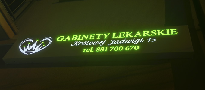 gabinetylekarskie kaseton dibond